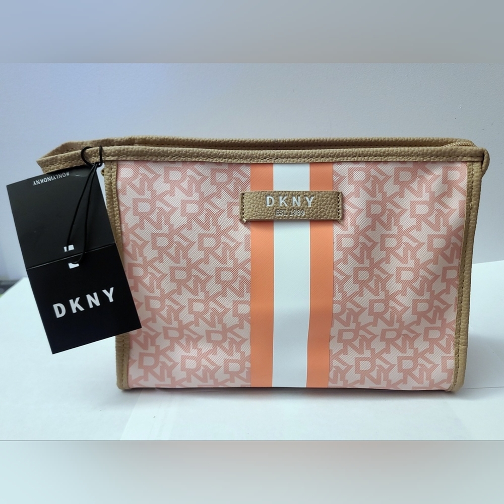 BRAND NEW - DKNY Toiletry Cosmetics Makeup Pouch Bag